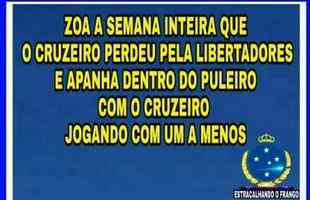 Vitria do Cruzeiro no clssico contra o Atltico rende vrios memes pela internet