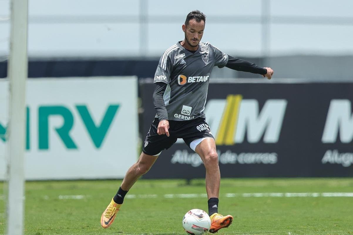 Treino tcnico do Atltico.