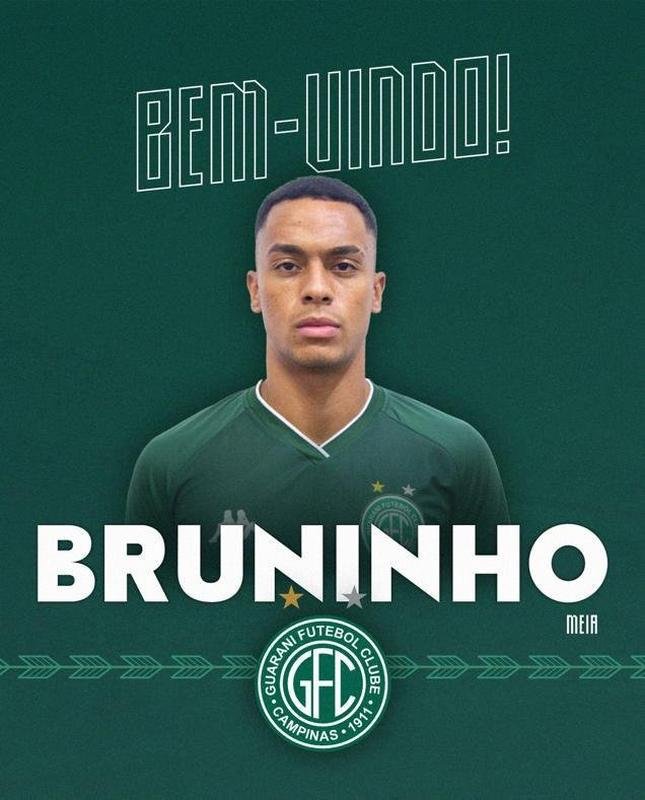 Bruninho (meia-atacante) - Guarani - at o fim da Srie B de 2023