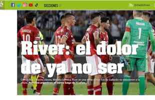 Ol - 'River: a dor de j no ser'. Jornal destaca o fim de uma fase hegemnica do River Plate no futebol sul-americano