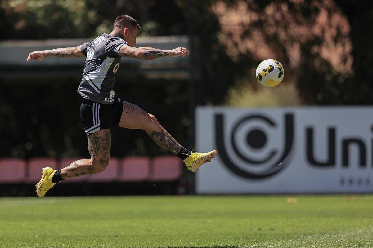 Fotos do treino do Atltico (02/09)