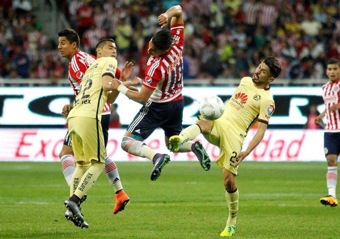 6 lugar: Amrica-MEX x Chivas-MEX