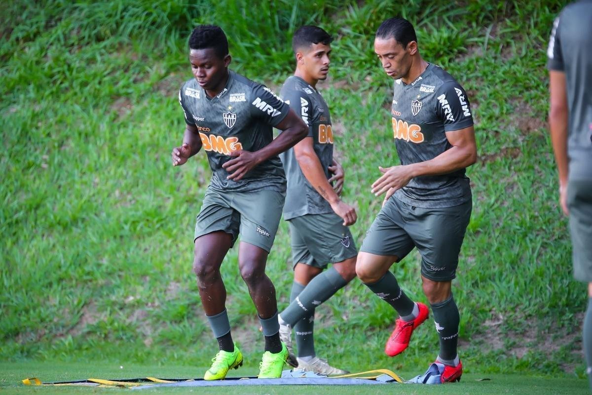 Na Cidade do Galo, Atltico fechou preparao visando ao jogo contra o Cerro Porteo