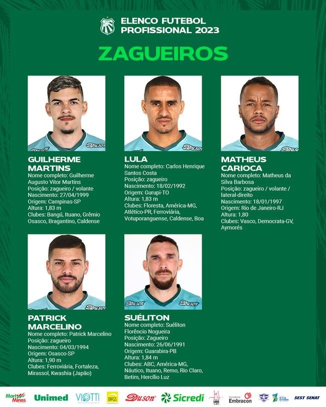 Zagueiros da Caldense