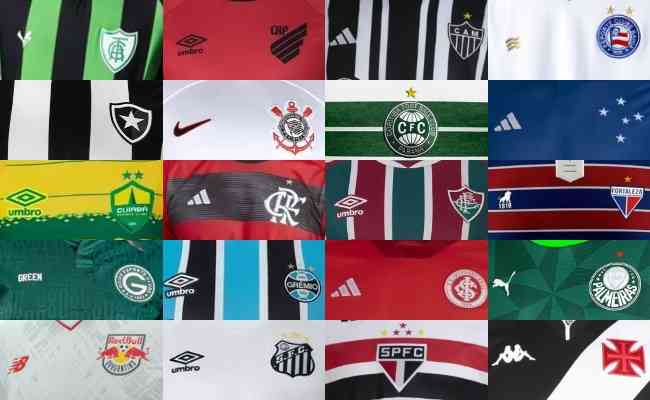 Mdia de preos das camisas dos times do Campeonato Brasileiro  quase de R$ 300