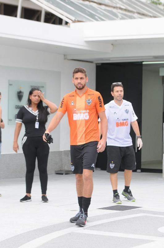 Fotos do Atltico nesta quinta-feira, na Cidade do Galo