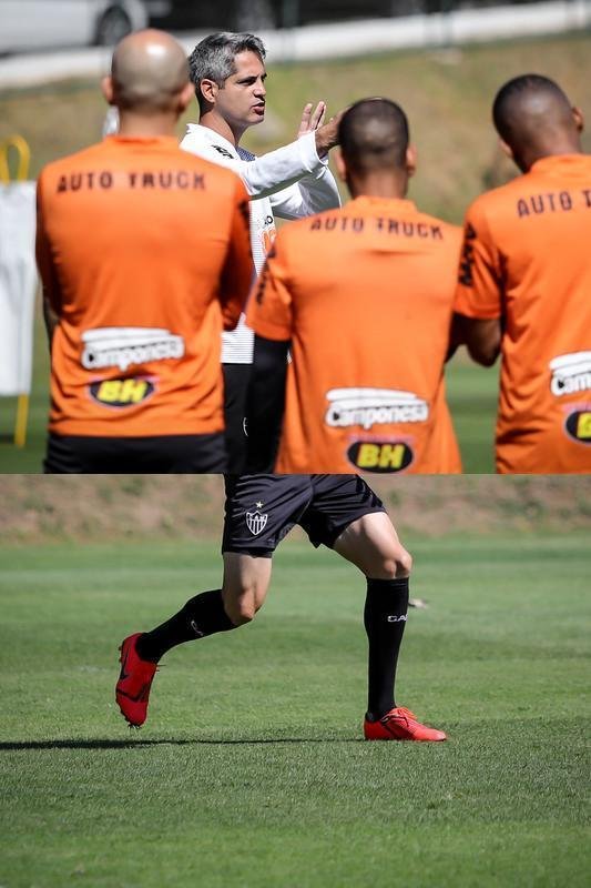 Atltico fez, nesta sexta, ltimo treino antes do duelo na Arena da Baixada