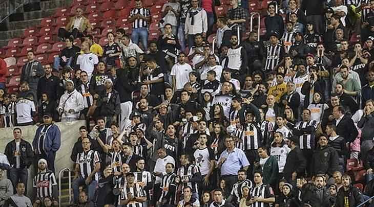 Imagens da vitria de virada do Atltico sobre o So Paulo