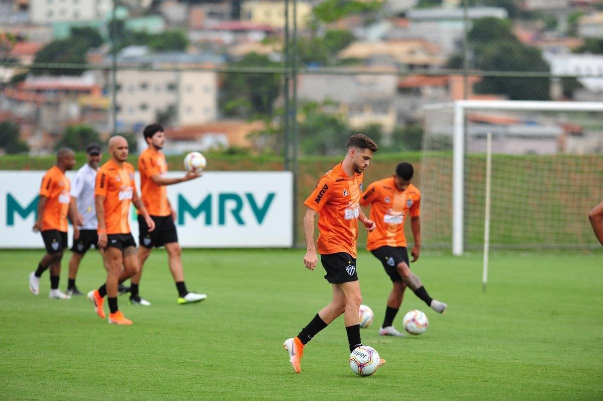 Fotos do primeiro treino do Atltico em 2020. Foi a primeira atividade comandada pelo venezuelano Rafael Dudamel