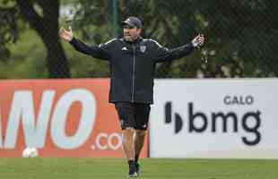 Atltico treinou nesta quinta-feira (26/1) na Cidade do Galo