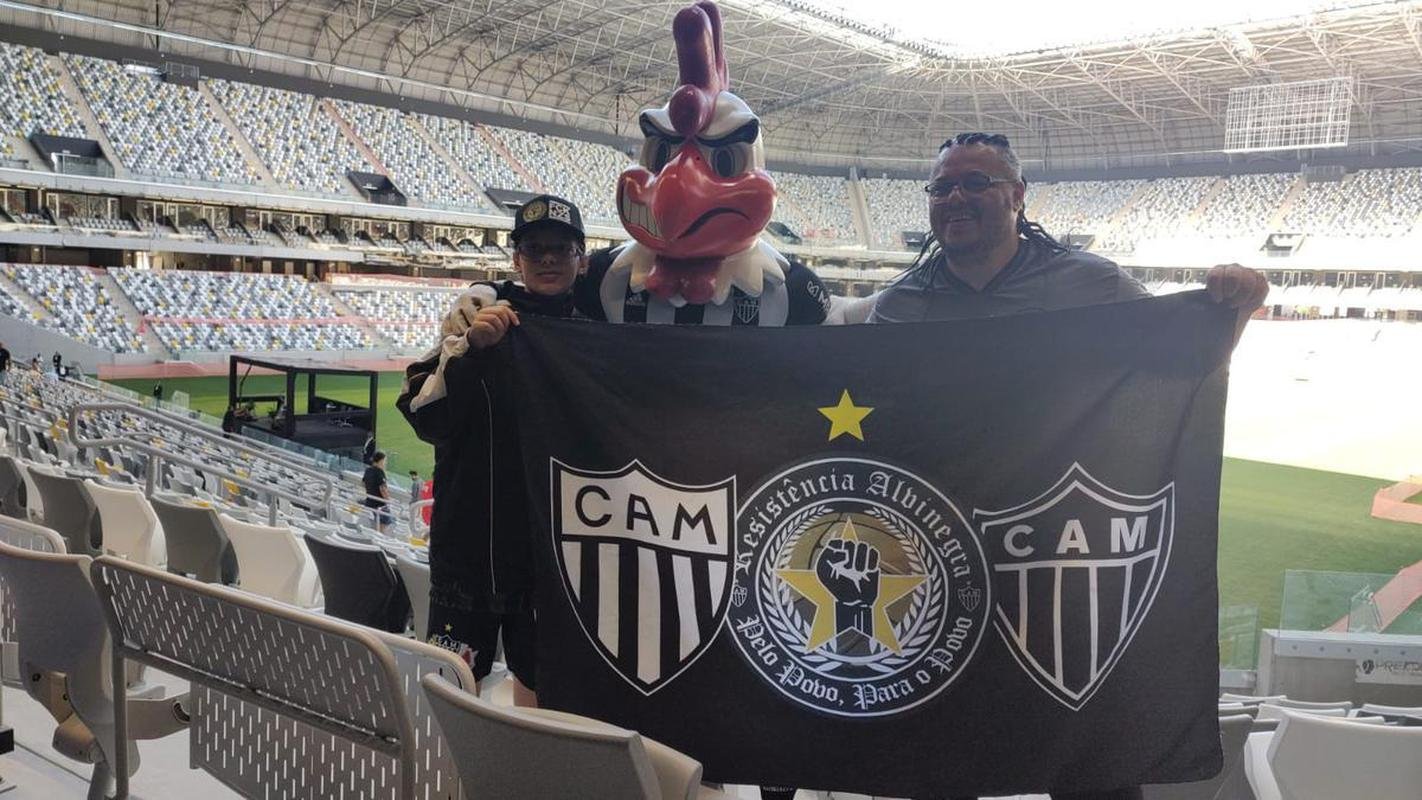 Veja as fotos do culto de 115 anos do Atltico, na Arena MRV