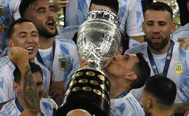 Argentina venceu Brasil e foi campeã da Copa América