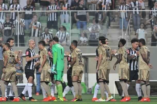 Imagens do jogo entre Atltico e Sport no Independncia