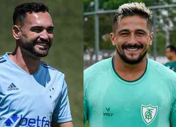 Centroavantes Gilberto e Aloísio, que já rodaram o mundo jogando futebol, agora são as principais esperanças de gol de Raposa e Coelho, respectivamente