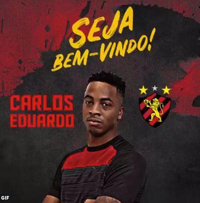 O Sport anunciou a contratação do goleiro Carlos Eduardo, que estava no Brasil de Pelotas