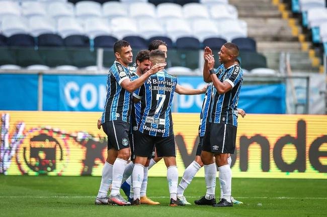 6� lugar - Gr�mio (R$ 24,7 milh�es) 