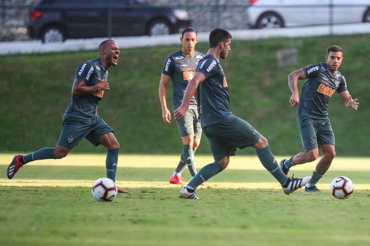 Na Cidade do Galo, Atltico fechou preparao visando ao jogo contra o Cerro Porteo