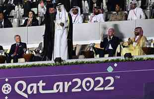 Fotos da cerimnia de abertura da Copa do Mundo do Catar, no Estdio Al Bayt, na cidade de Al Khor