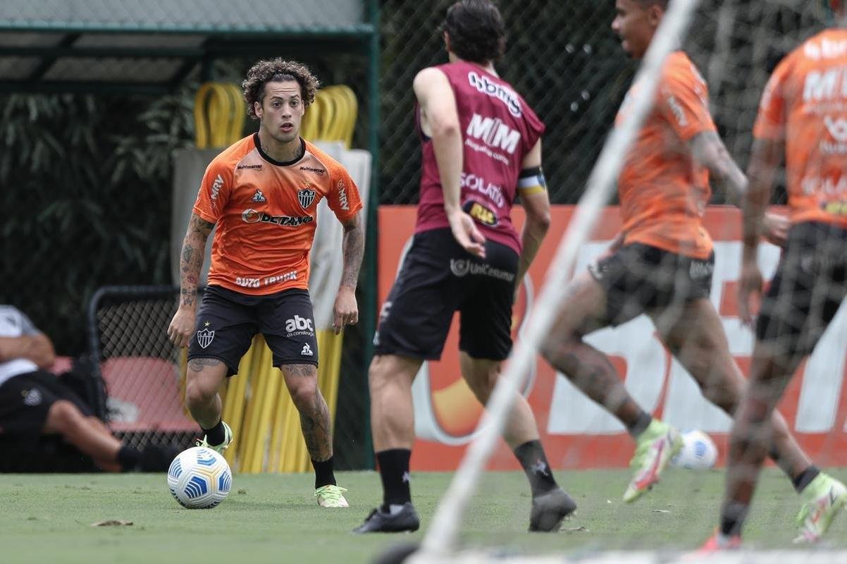 Treinamento do Atltico neste sbado, aps o ttulo brasileiro