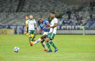 Cruzeiro e Palmeiras mediram foras, no Mineiro, pela oitava rodada do Campeonato Brasileiro