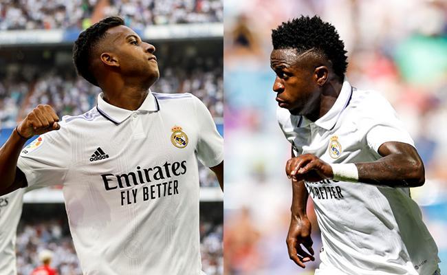 Rodrygo e Vinicius Jr foram dois dos destaques do Real Madrid na conquista da Liga dos Campeões da temporada 2021/22