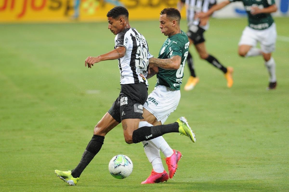 Fotos do jogo entre Atltico e Palmeiras, no Mineiro, pelo Brasileiro