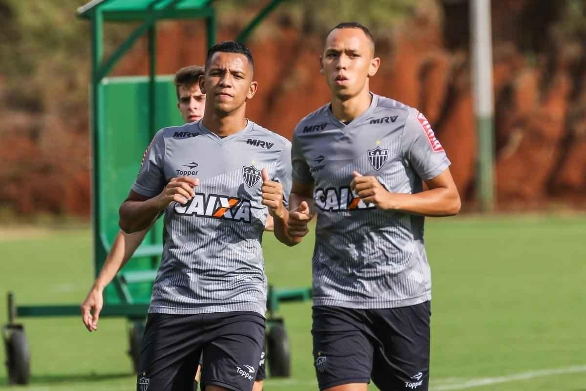 Em Santa Catarina, elenco reserva do Galo fez ltimo treino antes de duelo contra a Chape