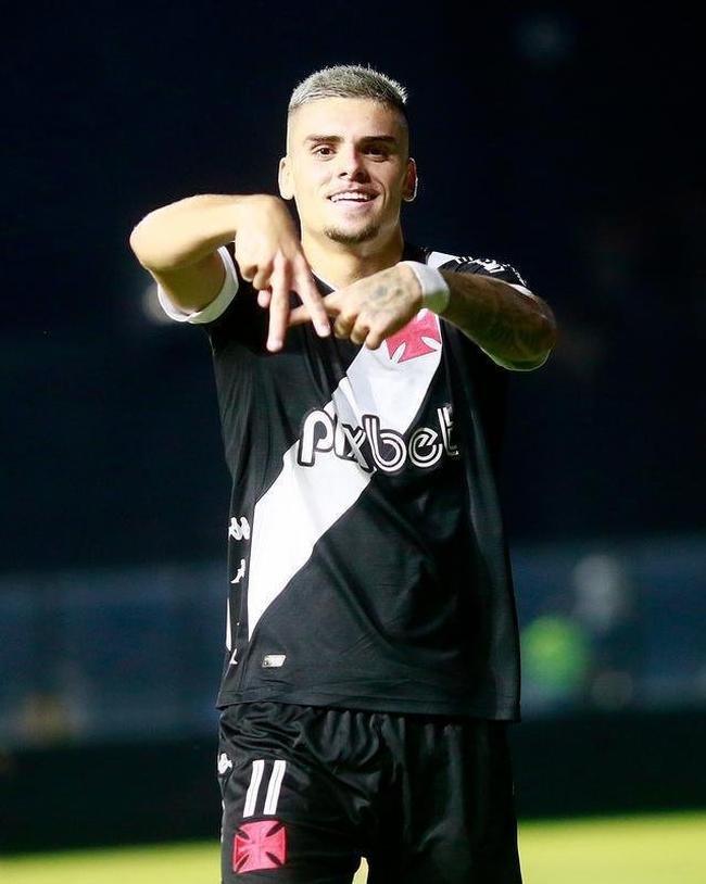 7� - Gabriel Pec (Vasco) - 4 gols