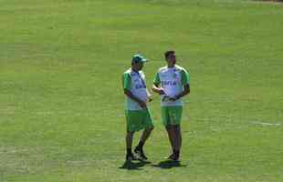 Adilson comandou o primeiro treino no Amrica nesta quarta-feira