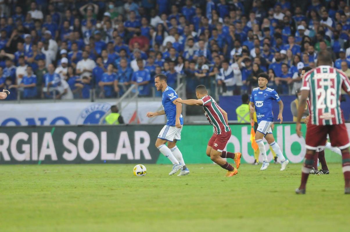 Fotos do jogo de volta das oitavas de final da Copa do Brasil, no Mineiro, entre Cruzeiro e Fluminense (Juarez Rodrigues/EM/DAPress)