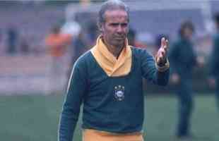 Mario Jorge Lobo Zagallo, tcnico da Seleo Brasileira nas Copas do mundo em 1970, 1974 e 1998
