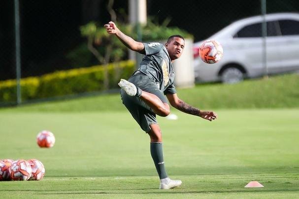 Fotos do treino do Atlético