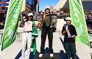 Pâmela Rosa faz dobradinha com Rayssa Leal e conquista bi mundial de skate street