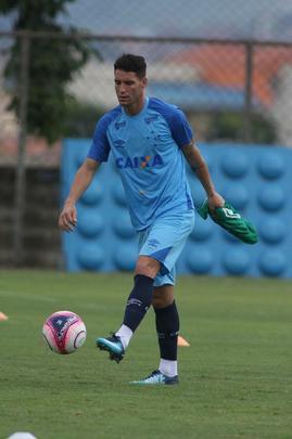 Imagens do treino do Cruzeiro nesta segunda-feira, 19 de fevereiro, na Toca da Raposa II