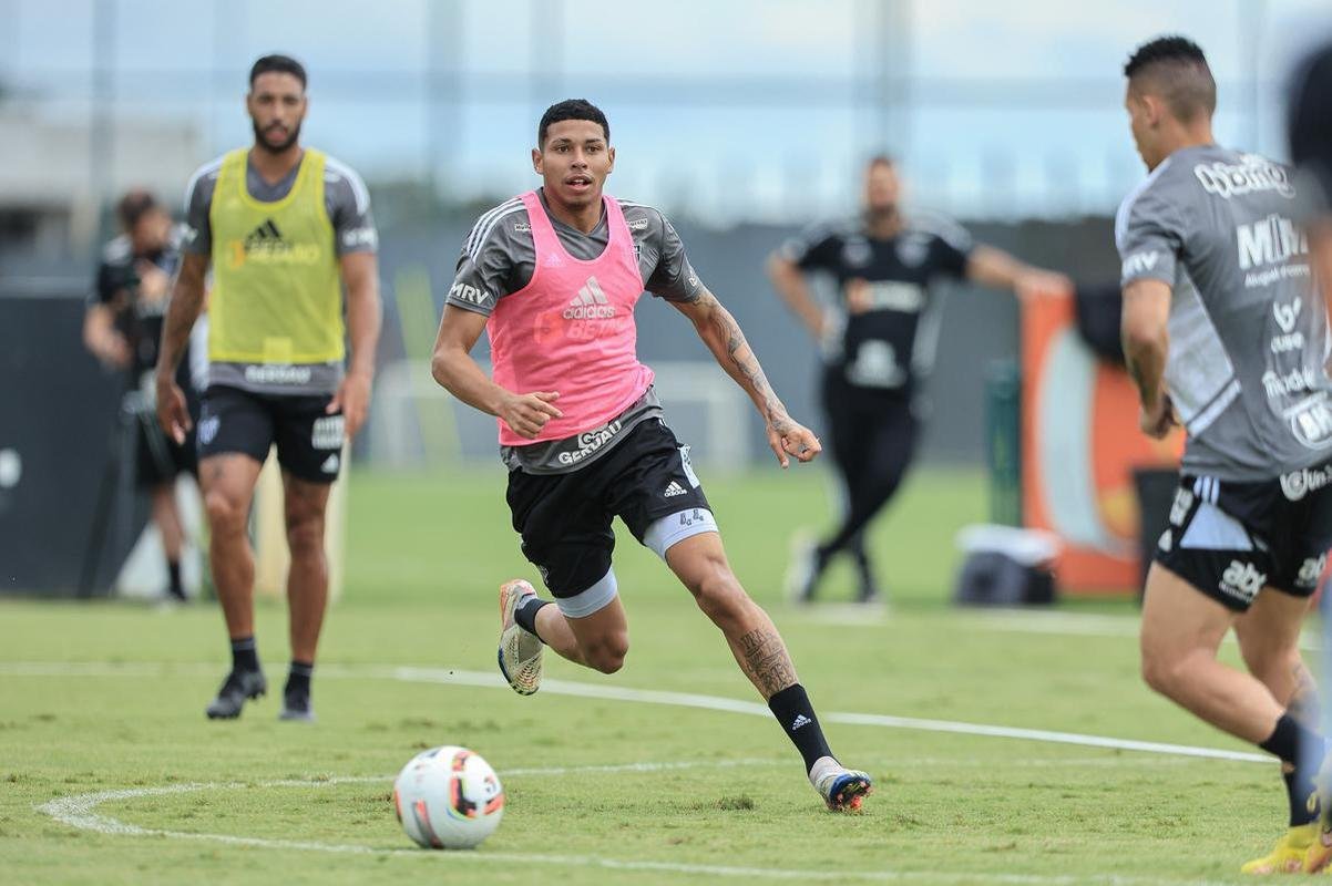 Fotos do ltimo treino do Atltico antes de pausa para festas de fim de ano