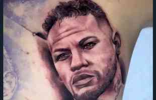 Tatuagem do rosto de Neymar em Richarlison vira meme
