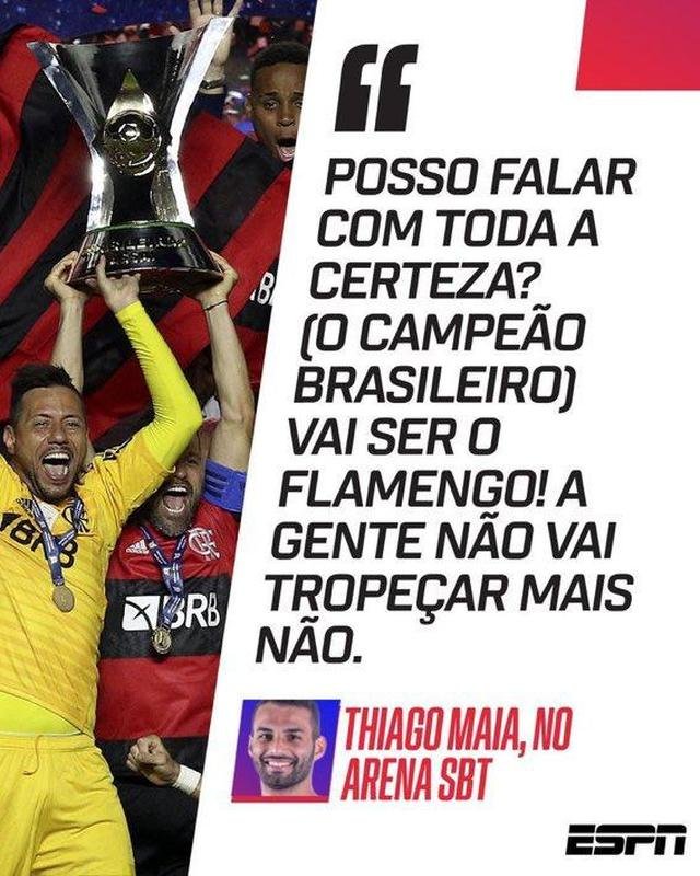 Flamengo foi vice-campeo brasileiro e ficou no 'cheirinho'