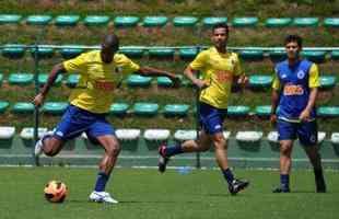 Equipe encerrou preparao para enfrentar o Coritiba com treino no CT do JMalucelli