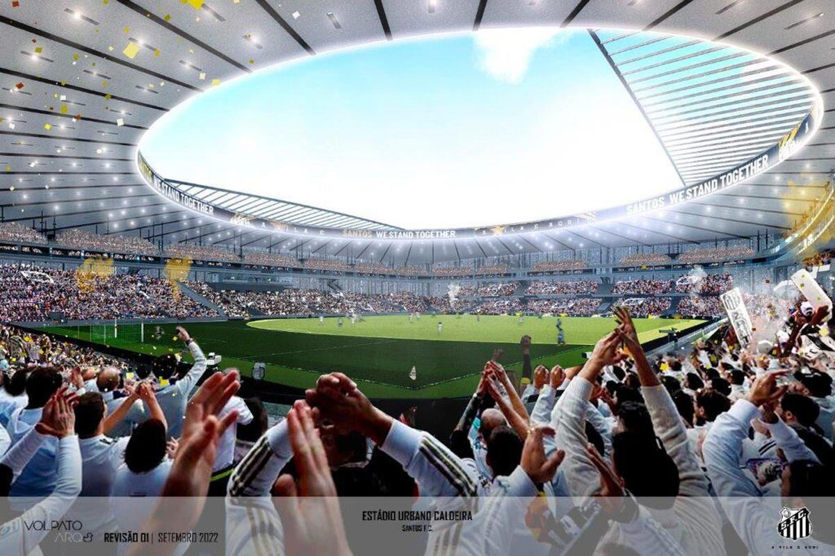 Santos apresenta projeto da nova Vila Belmiro