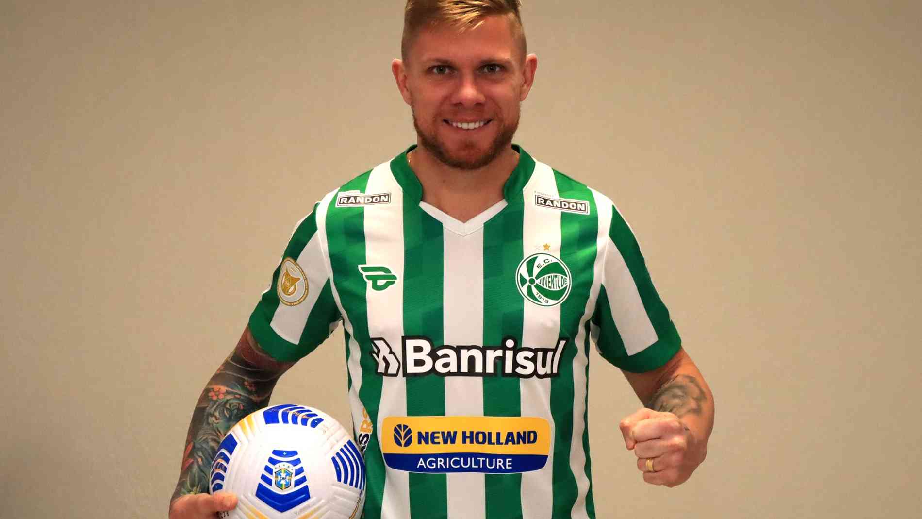 Juventude anuncia o meio-campista Wesley Hudson, ex-Atlético - Superesportes