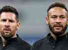 Messi e Neymar 'trocam' de numerao em jogo do PSG na Copa da Frana