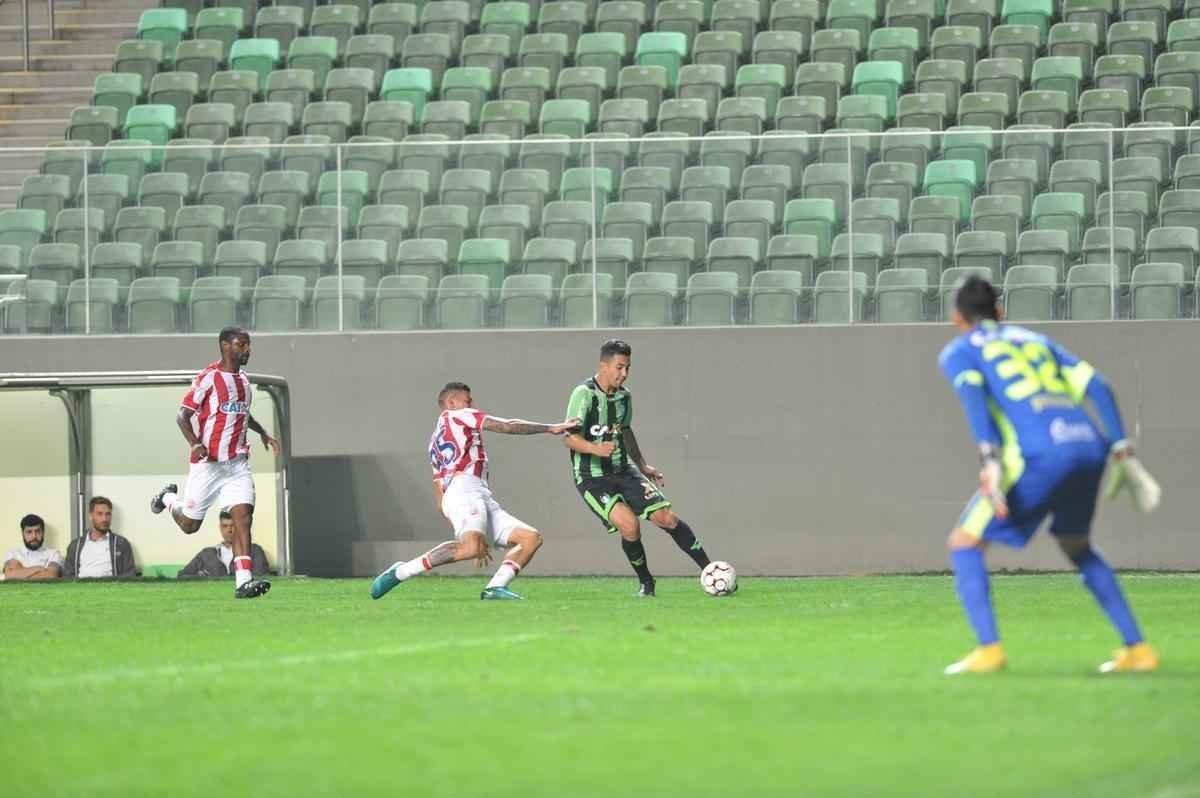 Amrica e Nutico se enfrentaram, no Independncia, pela 20 rodada da Srie B do Brasileiro