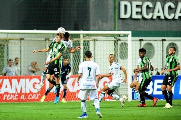 Amrica conseguiu gol de empate aos 50 minutos do segundo tempo