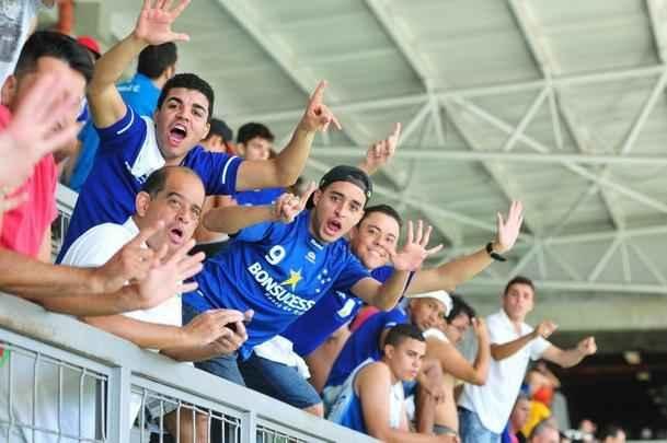 Cruzeirenses compareceram ao Independncia para o clssico