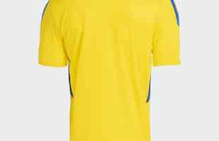 Camisa de treino do Cruzeiro na cor amarela