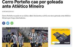 D10 (Paraguai) - Cerro Porteo caiu por goleada diante do Atltico