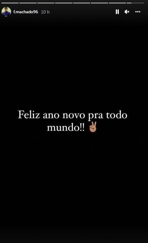  Filipe Machado deixa mensagem para os seguidores