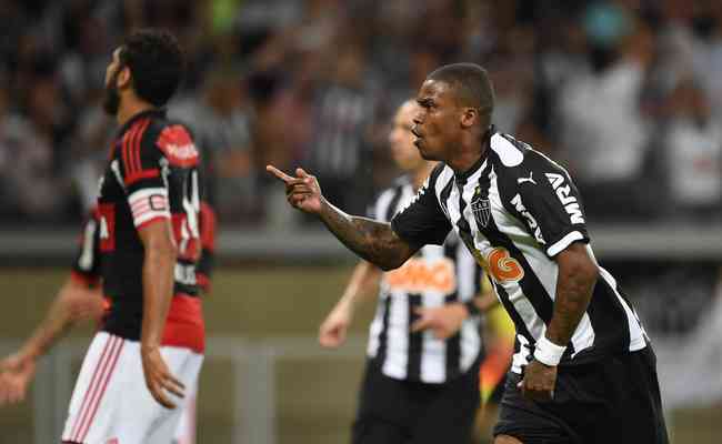 Na Copa do Brasil de 2014, atacante Maicosuel marcou um dos gols na histórica virada do Atlético sobre o Flamengo nas semifinais