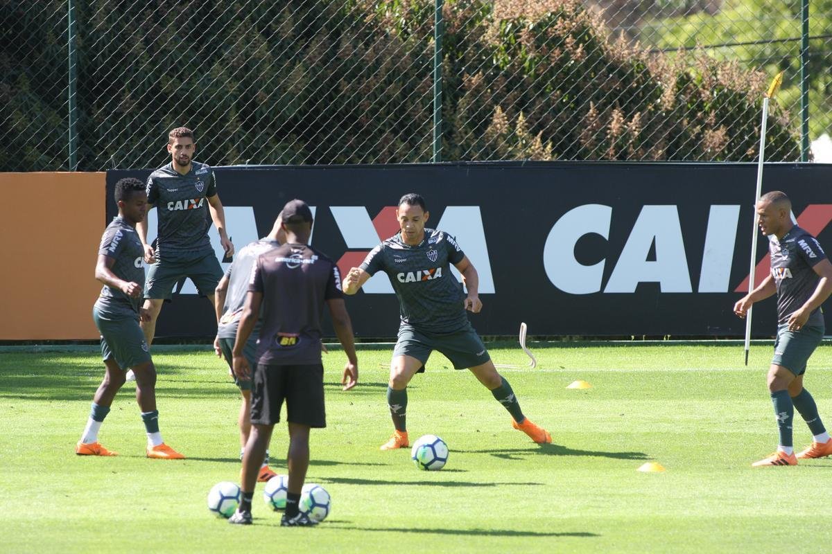 Atltico encerra preparao na Cidade do Galo para partida contra Grmio, pelo Campeonato Brasileiro
