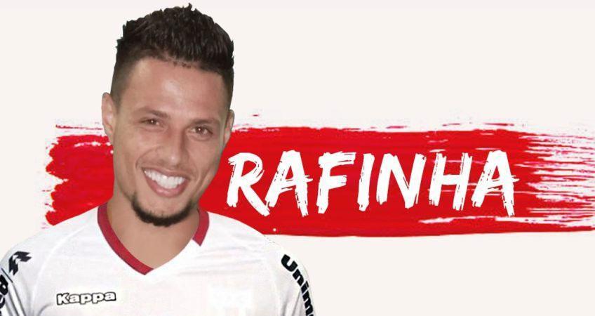 O Botafogo-SP anunciou a contratao do atacante Rafinha, que estava no Gois